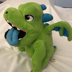 Supercell Clash Royale Green Baby Dragon 9” Plush Stuffed Toy Authentic